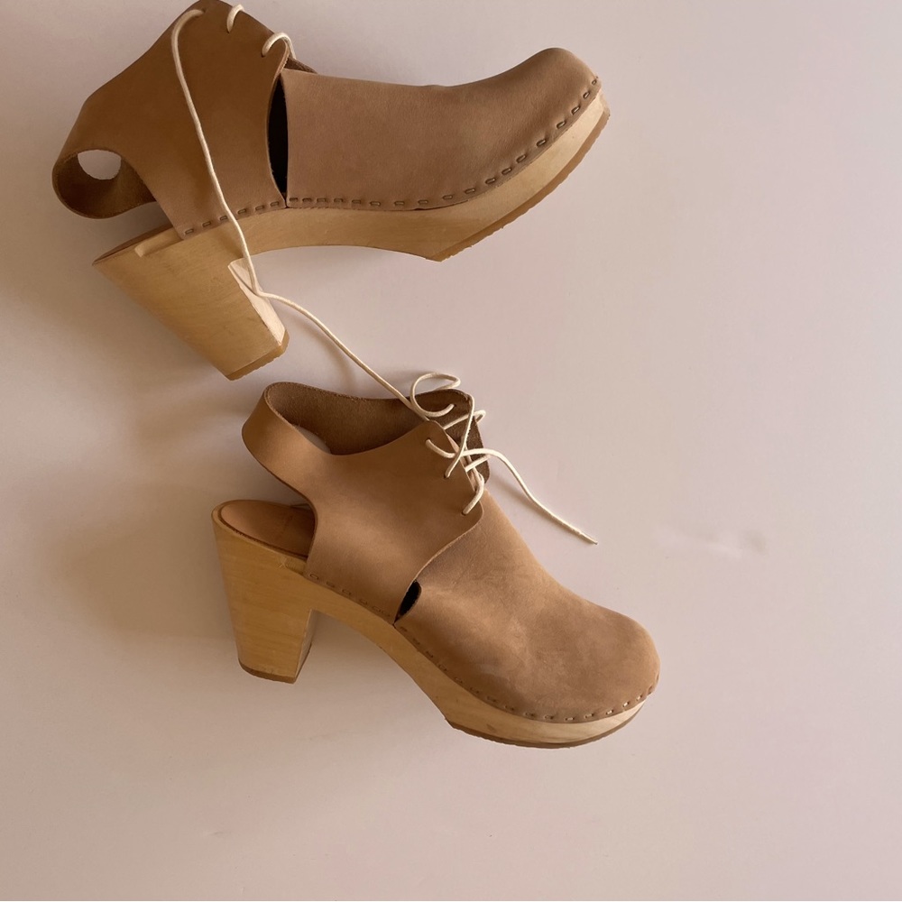 BRYR Sofie High Heel Clog Size 10